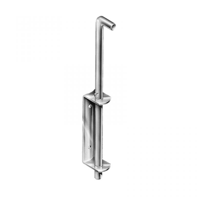 Elgate Drop Bolt & Backplate 400X12 (40) Hang It