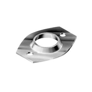 Elgate Pipe Flange Oval 25NB Hot Dip Galvanised (100)