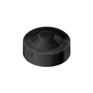 Elgate Post Cap Galvabond Black Powder Coat 100NB (40)