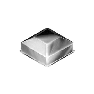 Elgate Post Cap Square Flat 100mm (80)